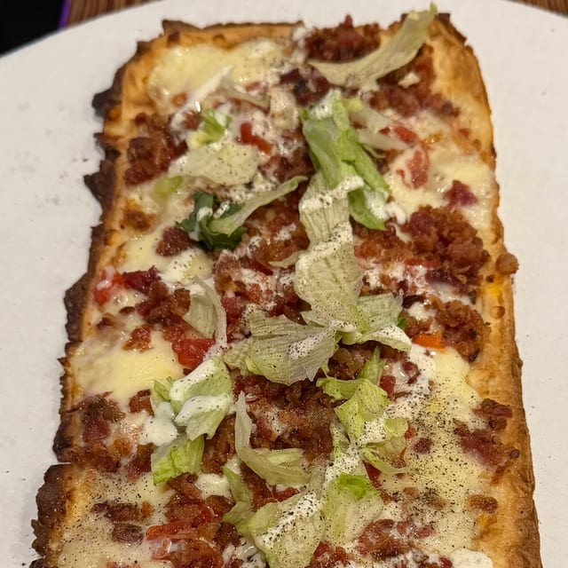 BLT Flatbread.