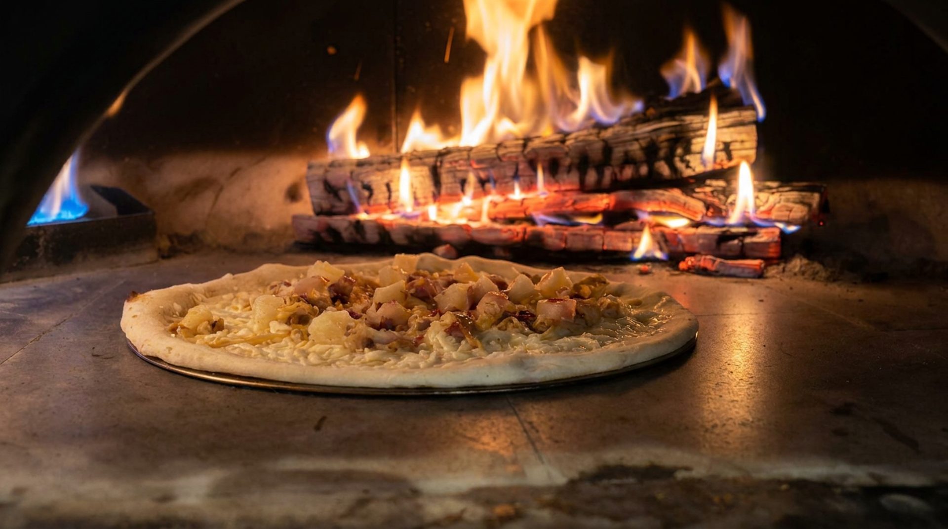 Wood-fired pizza in historic downtown Brewton