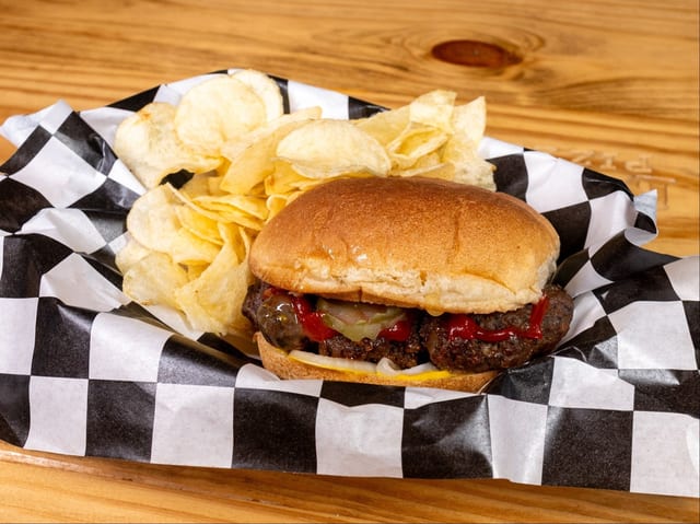 Oaks Burger.