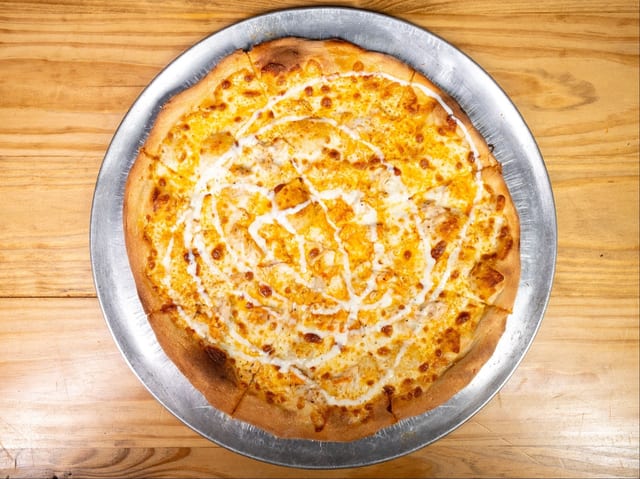 Buff Chick Pizza.